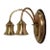 Art Deco Wall Lamp in Brass For Sale