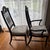 1950s Beautiful Pair of Holman Manufacturing Co. Oak Chairs For Sale - Image 4 of 8