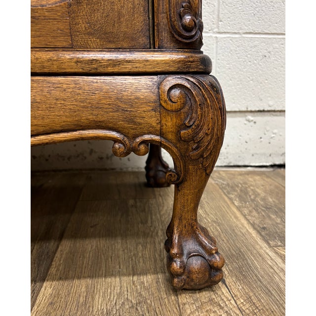 Antique French Country Louis XIV Buffet Sideboard Server For Sale - Image 11 of 18