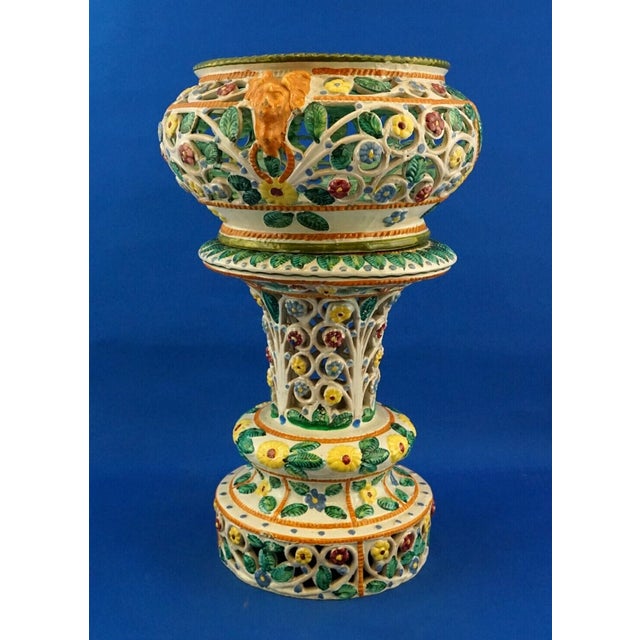 Ceramic Vase attributed to Giovanni Lapucci, 1920s For Sale - Image 6 of 18