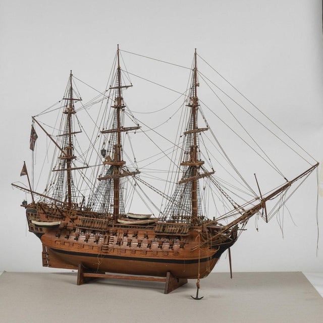 HMS Victory Model Sailing Ship For Sale - Image 13 of 18