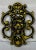 Large Classical Roaring Lion Door Knocker With Foliate Scrolls-10" For Sale In West Palm - Image 6 of 8