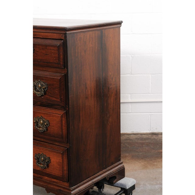 Early 19th Century Portugese Rosewood Chest For Sale - Image 12 of 13