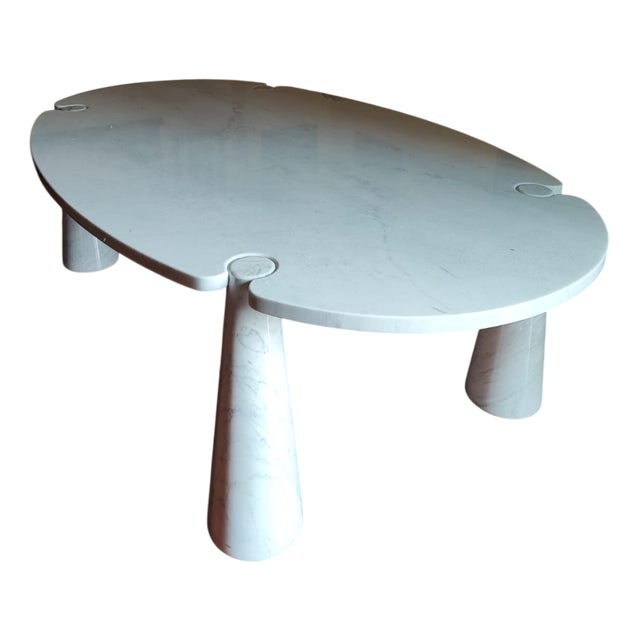 Eros Table in Marble by A. Mangiarotti for Skipper, 1970s For Sale
