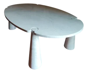 Eros Table in Marble by A. Mangiarotti for Skipper, 1970s