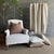 2020s Amari Wool Bed Scarf Throw - Off White For Sale - Image 5 of 5
