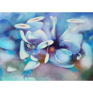 A Surreal Abstract Expressionist Oil Painting, "Honoring the Prodigy" For Sale