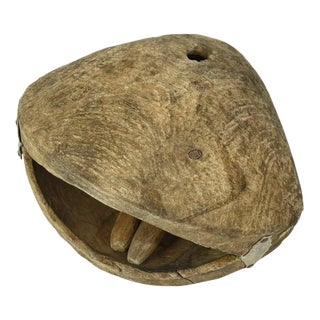 Early 20th Century Wooden Camel Bell MATTER COLLECTION For Sale