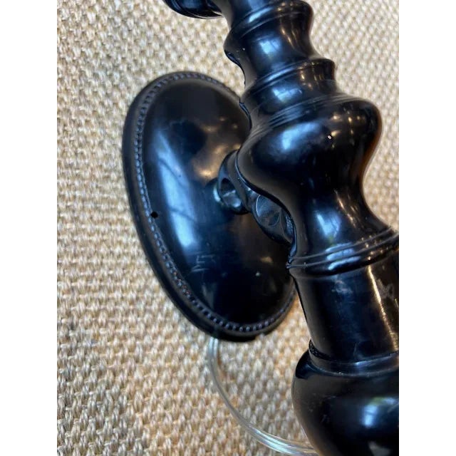 Black Luminaire Wall Sconce For Sale In Greensboro - Image 6 of 6