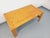 Wood Large Vintage Coffee Table in Pine, 1990s For Sale - Image 7 of 17