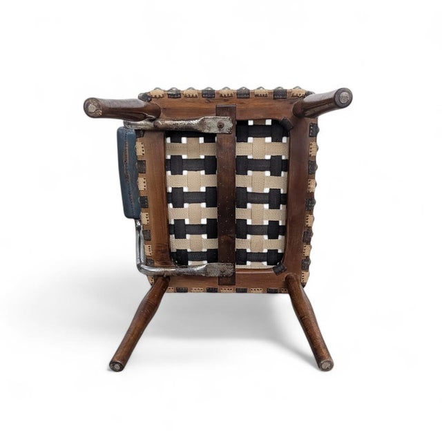 Modernist Avantgarde Tubular Steel Easy Chair, 1940s For Sale - Image 10 of 17