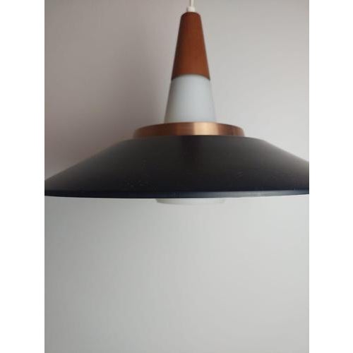 Vintage Danish Pendant Lamp, Denmark, 1960 For Sale - Image 4 of 10