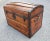 Wood Early 20th Century Refinished American Rolling Pine Blanket Chest Storage Trunk For Sale - Image 7 of 10