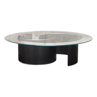 Fascia Specchiata Coffee Table by Luigi Caccia Dominioni for Azucena, 2000s For Sale