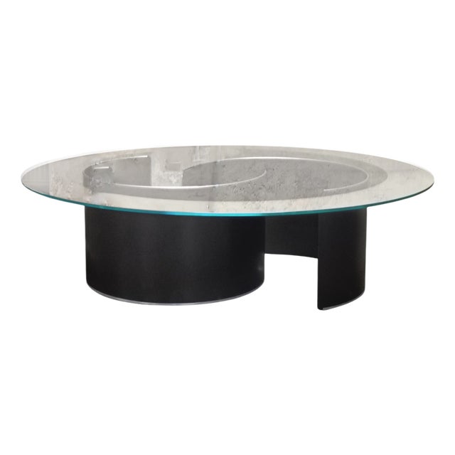 Fascia Specchiata Coffee Table by Luigi Caccia Dominioni for Azucena, 2000s For Sale