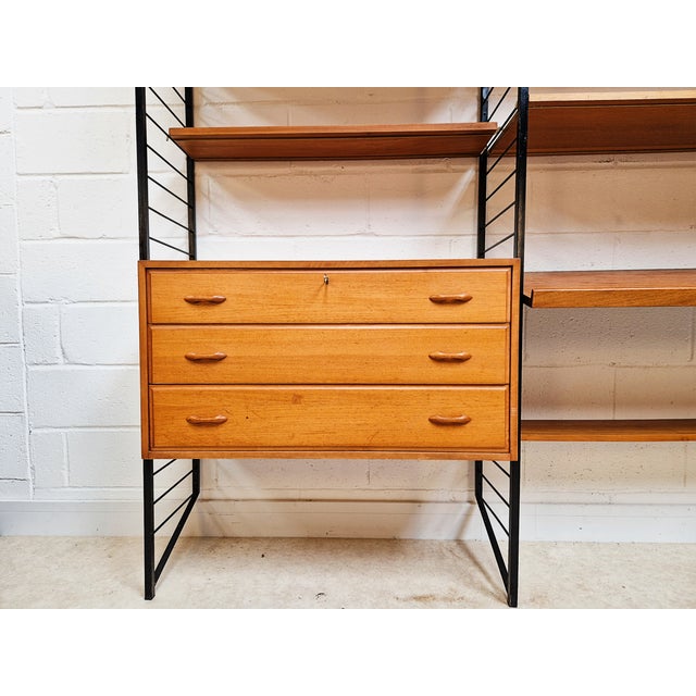Vintage Danish Three Bay Sideboard by Robert Heal for Heals Staples Ladderax, 1960s For Sale - Image 13 of 13