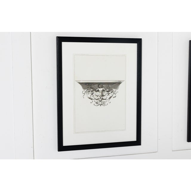 French Artist, Cathedral d'Auch, 1800s, Etchings, Set of 6 For Sale - Image 5 of 7