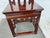 19th Century Pair of Chinoiserie Style Carved Wood Hall Chairs For Sale - Image 16 of 16