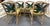 Vintage McGuire Style Rattan Wrapped Dining Chairs With Banana Leaf Back Detail- Set of 6 For Sale - Image 11 of 18