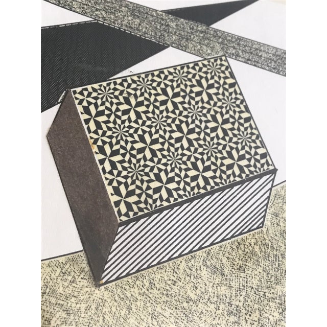 Gray Paul Smith Geometric Compilation For Sale - Image 8 of 9