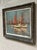 Vintage French Impressionist Harbor Scene Oil Painting, Lucien Lefebvre-Foinet Frame For Sale - Image 12 of 17