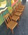 Mid-Century Modern Danish Teak & Cord Dining Chairs - 6 For Sale - Image 3 of 10
