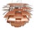 Copper Artichoke Lamp by Poul Henningsen For Sale
