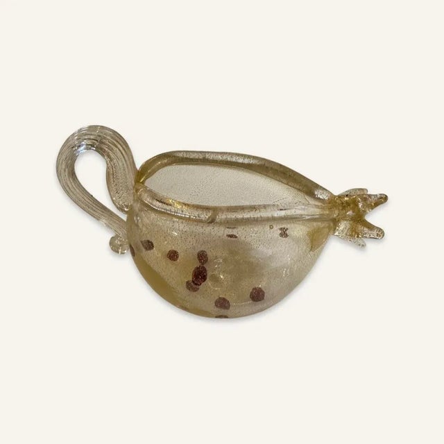 Late 20th Century Pair of Late 20th Century Venetian Glass Pomegranates by Romeo Gigli For Sale - Image 5 of 8