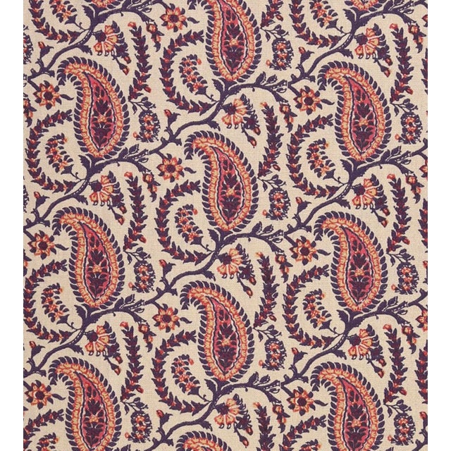 Schuyler Samperton Cordoba in Spice Colorway Linen Fabric 2 3/4 Yards