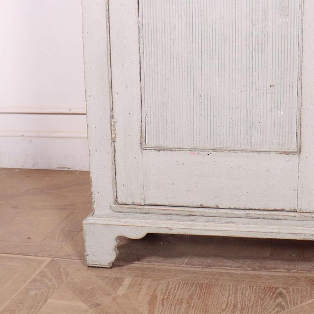 19th Century Scandinavian Linen Cupboard For Sale - Image 5 of 9