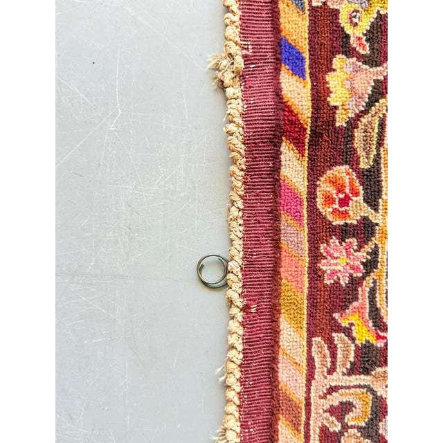 Vintage Bohemian Transylvanian Handwoven Wall Rug, Romania, 1960s For Sale - Image 11 of 18