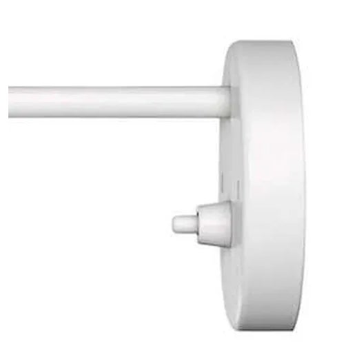 Mid-Century Modern Arne Jacobsen AJ Wall Light for Louis Poulsen in White For Sale - Image 3 of 5