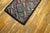 1930s Multicolor Basket Weave Antique American Hooked Rug 2'4" X 17'3" Handknotted Wool Carpet For Sale - Image 10 of 11