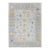 Modern Oushak Style Hand-Knotted Wool Rug in Ice Blue, Blush & Sage For Sale