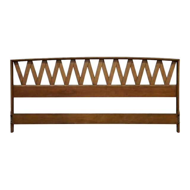 Maple King Headboard by Paul Frankl for Johnson Furniture For Sale