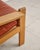 Brutalist Oak and Leather with Lounge Chairs, Ottoman and Coffee Table by Tage Poulsen, Denmark, 1960s, Set of 4 For Sale - Image 11 of 18