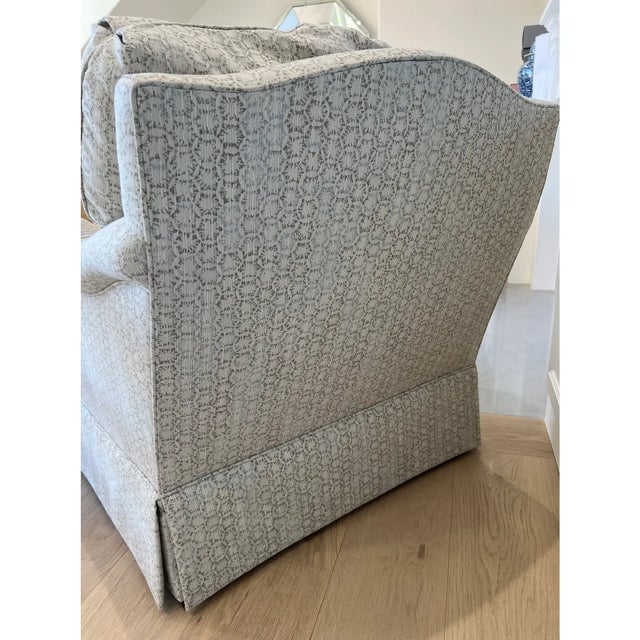 Dapha Bridgewater Chairs With Barbara Barry Fabric - Set of 2 For Sale - Image 9 of 14