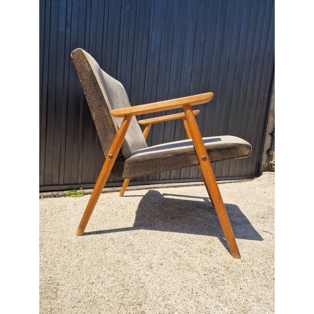 Vintage Scandinavian Armchair, 1960s, in Good conditions. Designed 1960 to 1969
