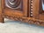 French Brutalist Carved Oak Armoire attributed to Charles Dudouyt, 1940s For Sale - Image 9 of 15