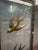 Metal Vintage French Decorative Table Lamps in Glass and Brass, 1970, Set of 2 For Sale - Image 7 of 17