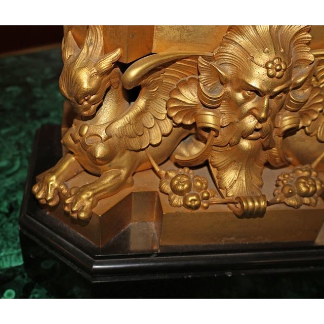Metal Vincenti & Cie 19th Century French Bronze Mantel Clock Design by v. Paillard For Sale - Image 7 of 18