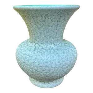 1950’s Germany Cortina Craquelure Green Vase