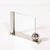 Mid-Century Swid Powell Silver Plated Picture Frame With Spherical Detail For Sale - Image 10 of 11