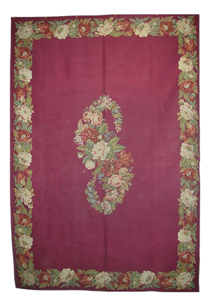 Arts and Crafts Rug from Aubusson, 1870
