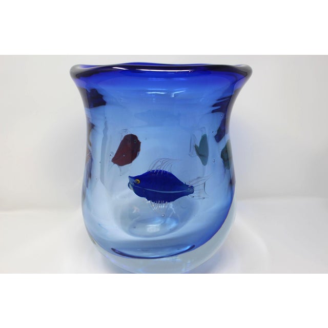 Pino Signoretto Aquarium Vase by Pino Signoretto For Sale - Image 4 of 10