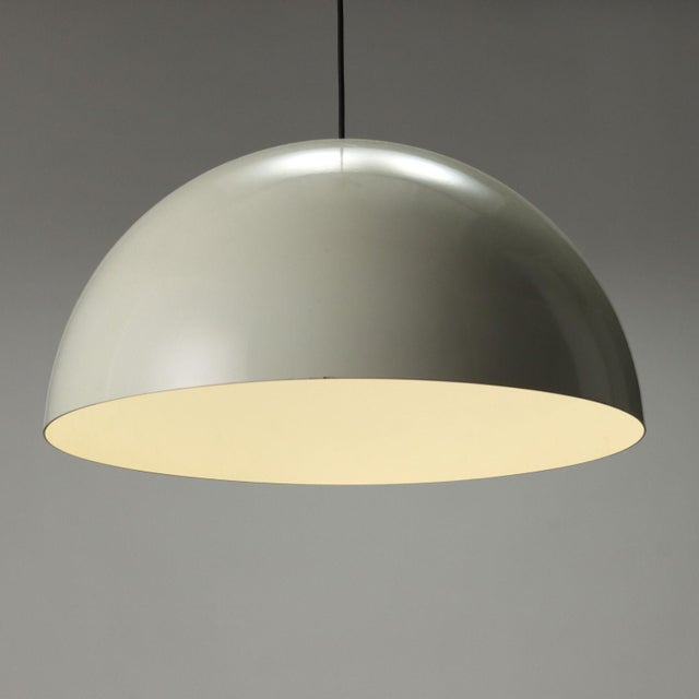 Sonora Metal Suspension Lamp by Vico Magistretti for Oluce, Italy, 1976 For Sale - Image 3 of 8