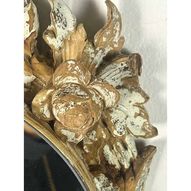 19th C. French Carved Mirror For Sale - Image 10 of 17