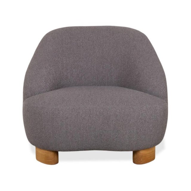LC1 Lounge Chair in Grey Fabric from Tradition Margas For Sale - Image 12 of 13