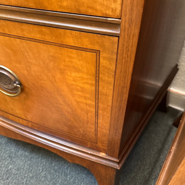 Mid 20th Century Vintage Johnson Furniture Company Walnut Dresser For Sale - Image 5 of 12