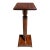 Late 20th Century Bombay Cherry Finish Pedestal Plant Stand For Sale